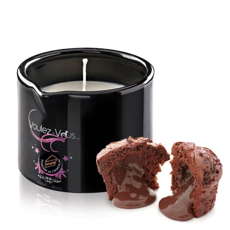 VOULEZ-VOUS – MASSAGEKERZE – SCHOKOLADENFONDANT 180 ML