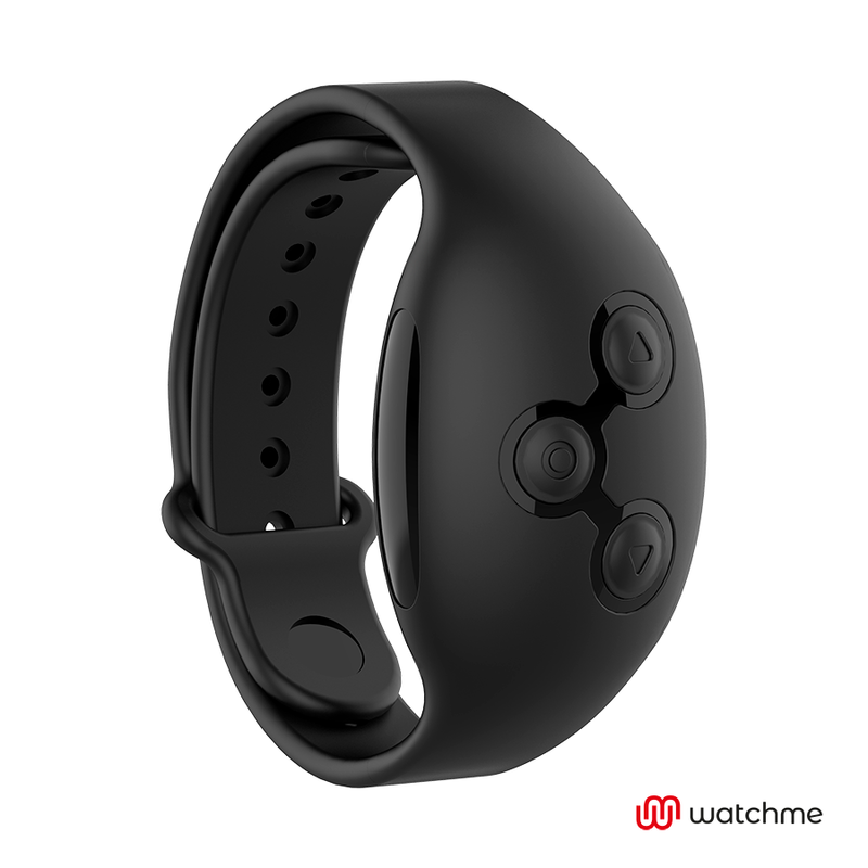 BLACK&SILVER - ANELLO PER IL PENE CON TELECOMANDO CAMERON WATCHME