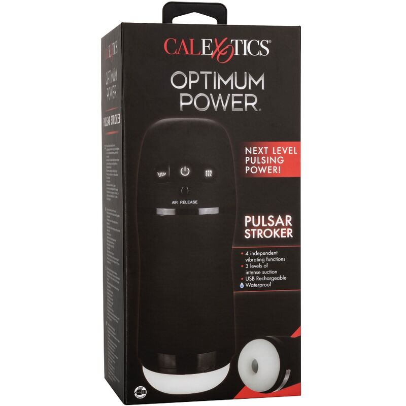 CALEXOTICS - OPTIMUM POWER STROKER VIBRATIONS- UND SAUGFUNKTIONEN