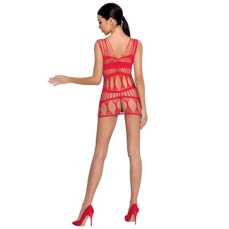 PASSION - WOMAN BS089 BODYSTOCKING ROSA EINZELSTÜCK