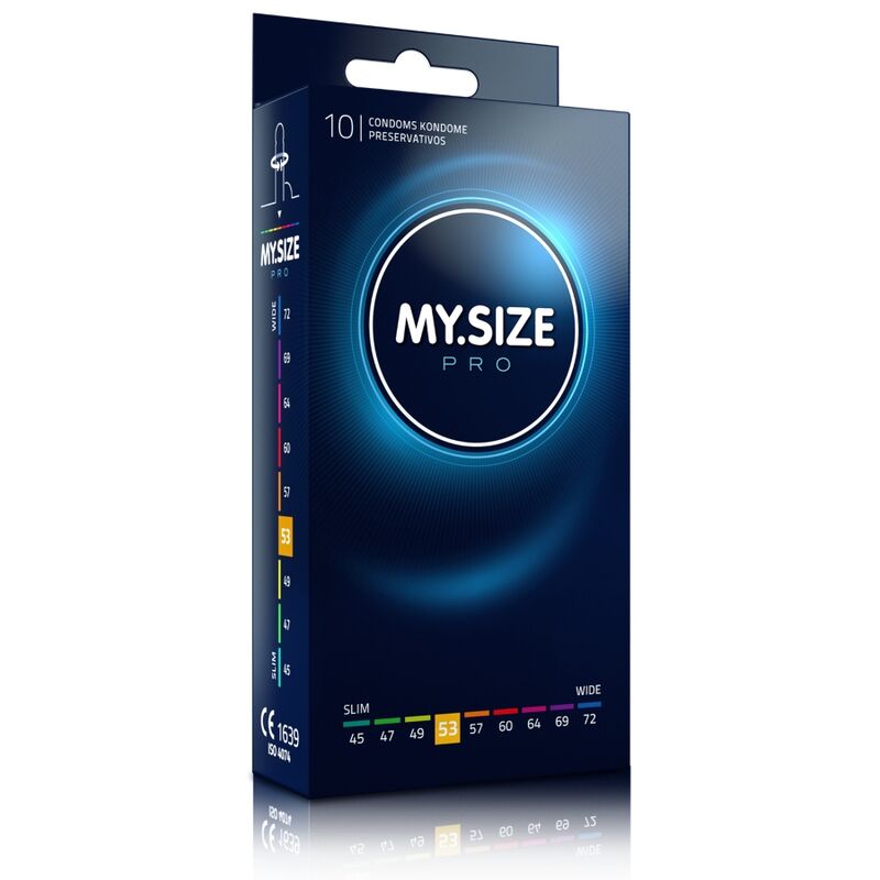 MY SIZE - PRO CONDOMS 53 MM 10 UNITÀ