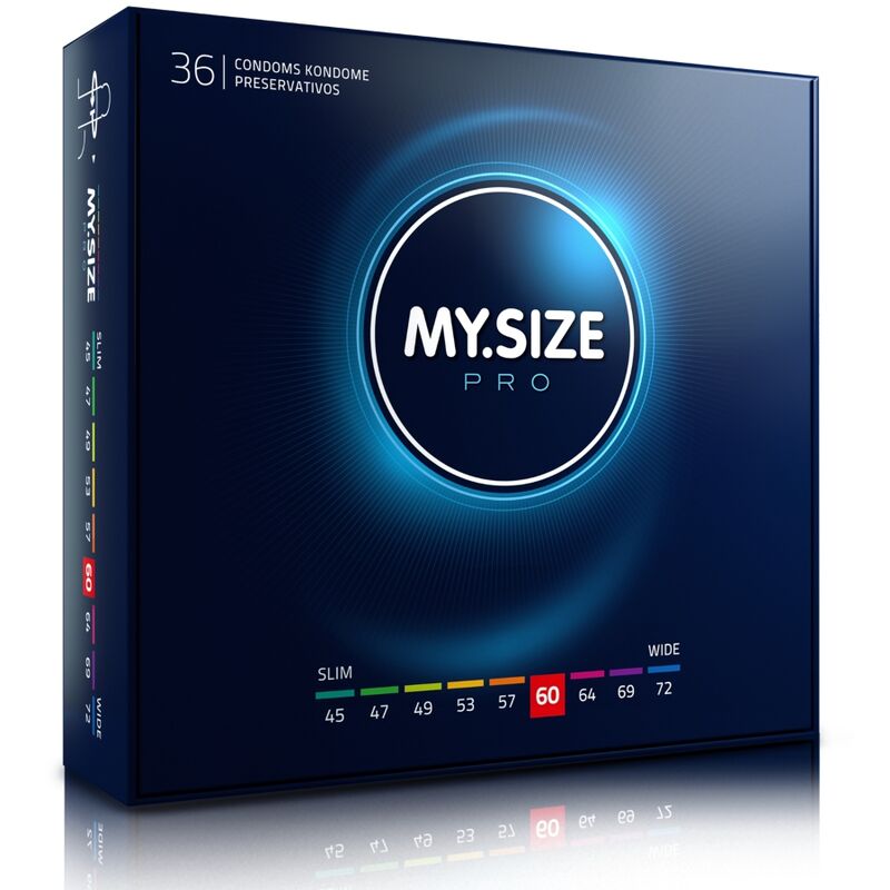 MY SIZE - PRO CONDOMS 60 MM 36 UNITÀ