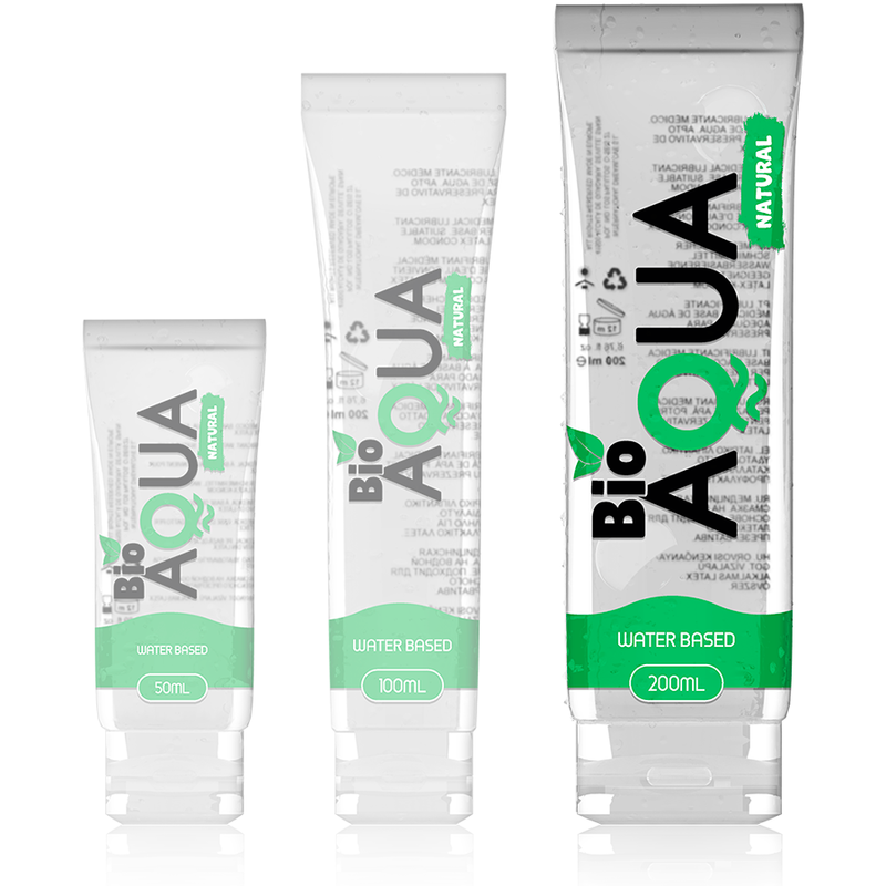 BIOAQUA - LUBRIFICANTE INGREDIENTI NATURALI A BASE D'ACQUA 200 ML
