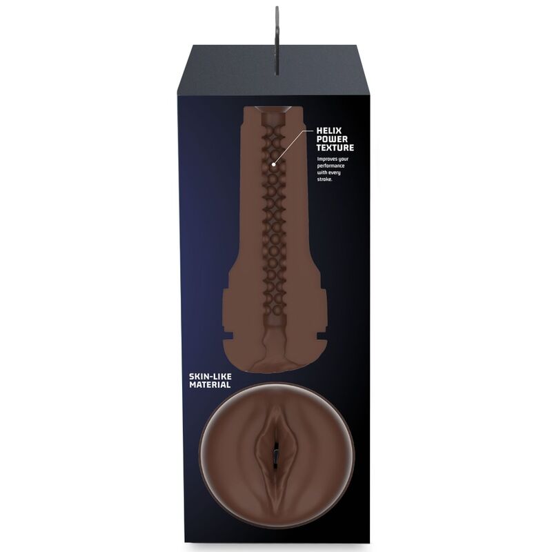 KIIROO - FEEL STROKER MASTURBATOR-STIMULATOR - DUNKELBRAUN