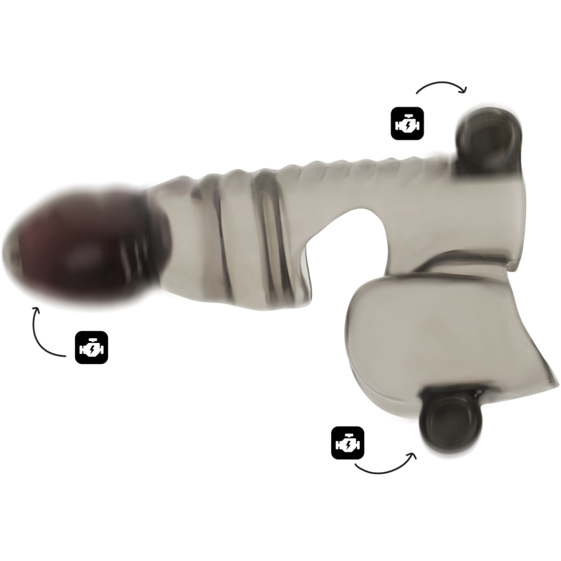 OHMAMA - PENIS- UND HODENHÜLSE 3 MOTOREN