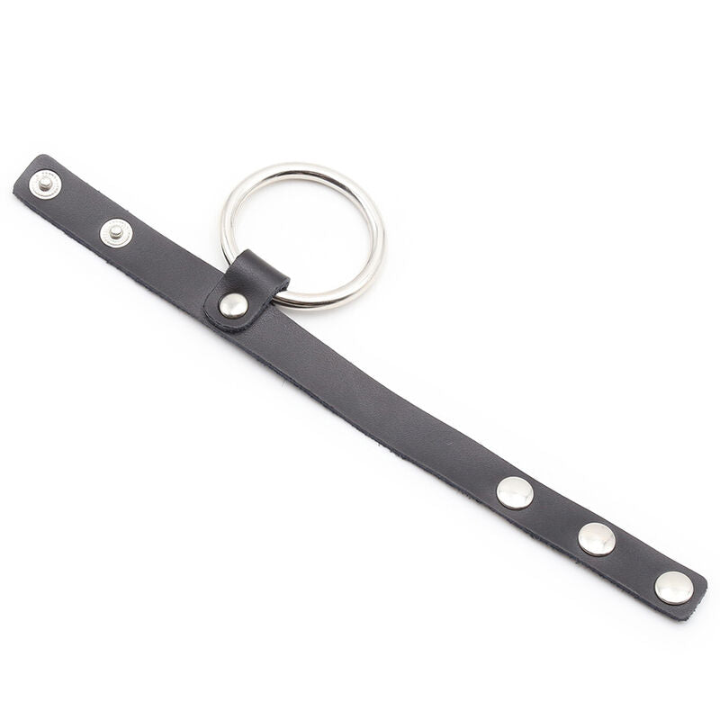 OHMAMA FETISCH - PENISRING MIT METALLRING