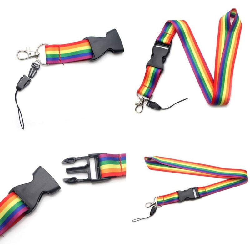 CORDINO CON BANDIERA LGBT - PRIDE