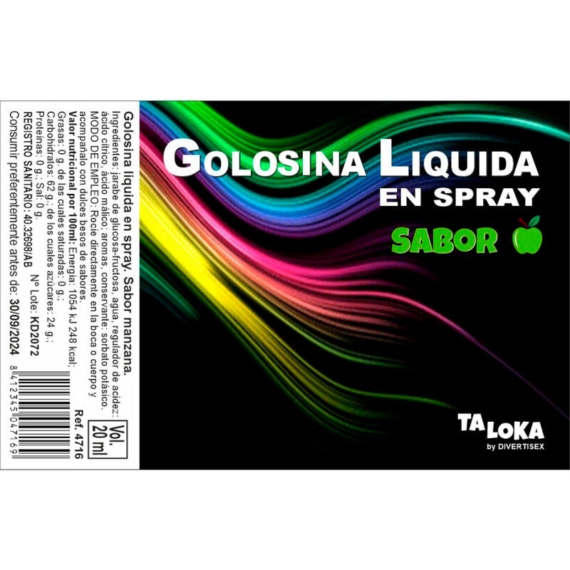 TALOKA - LIQUID APPLE CANDY SPRAY