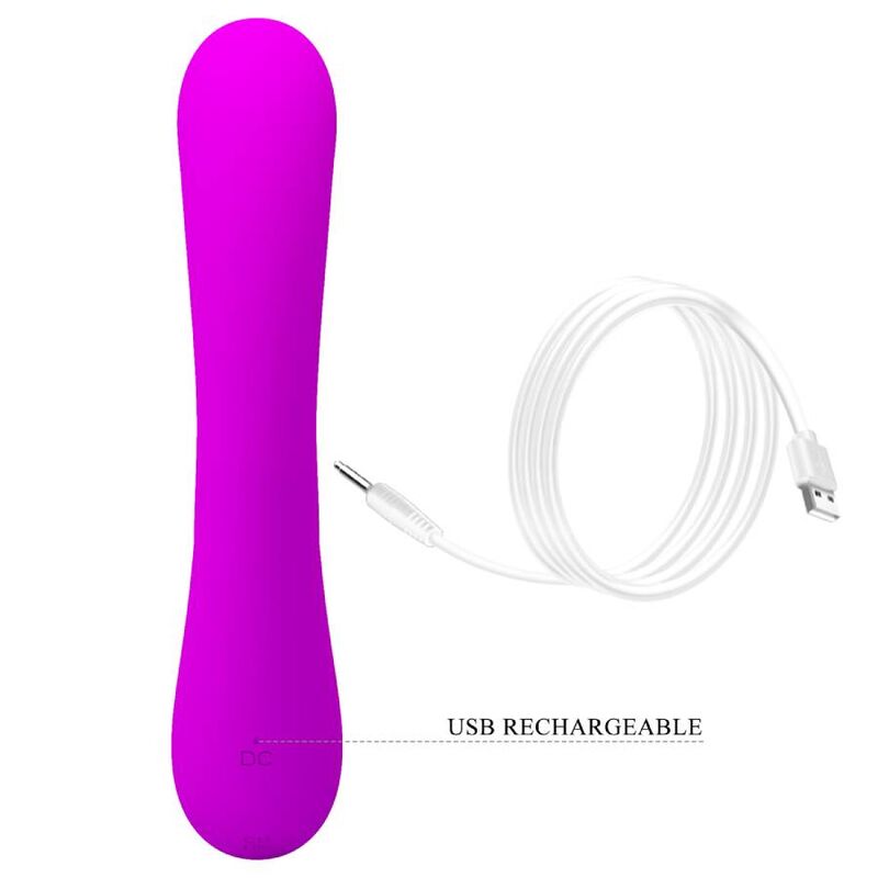 PRETTY LOVE - SINCERO VIBRATORE E SUCCHIATORE PER CLITORIDE SILICONE VIOLA