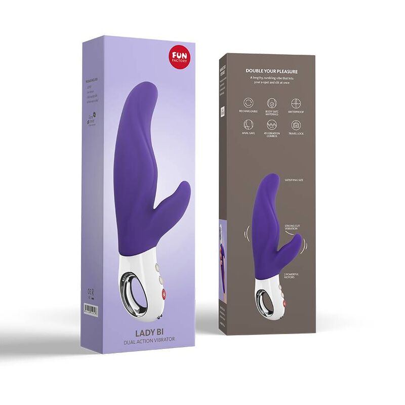 FUN FACTORY - VIBRATORE LADY BI DUAL VIOLA