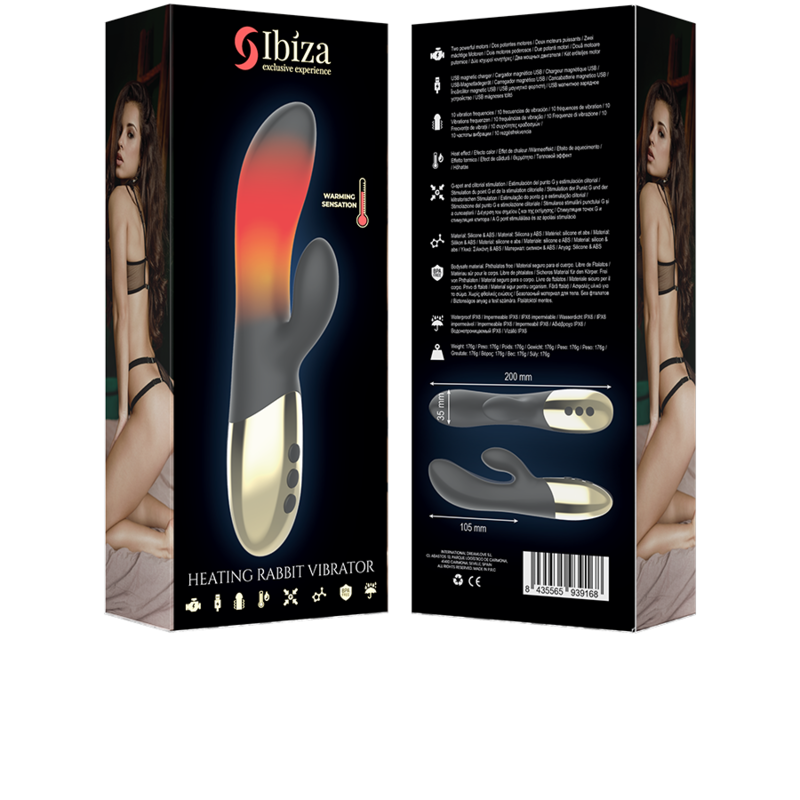 IBIZA - HEIZBARER RABBIT-VIBRATOR
