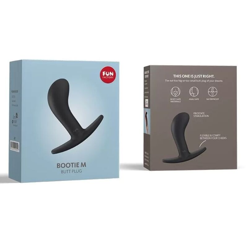 FUN FACTORY - BOOTIE ANAL PLUG MEDIUM BLACK