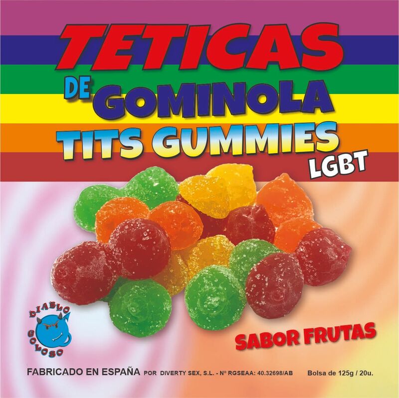 DIABLO GOLOSO - GOMME GOMMATICHE ASSORTITE LGTB