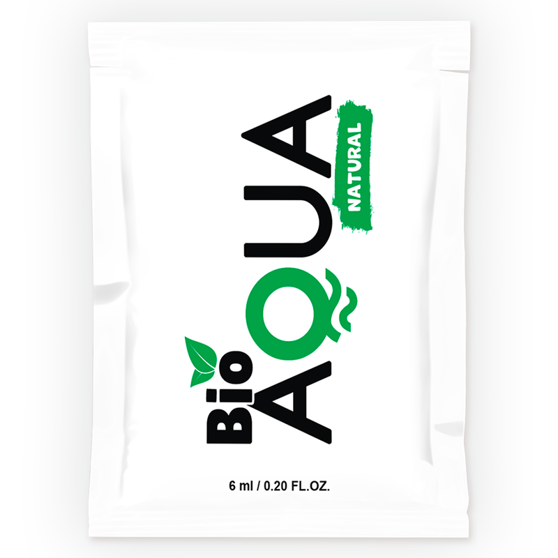 BIOAQUA - LUBRIFICANTE A BASE D'ACQUA INGREDIENTI NATURALI 6 ML