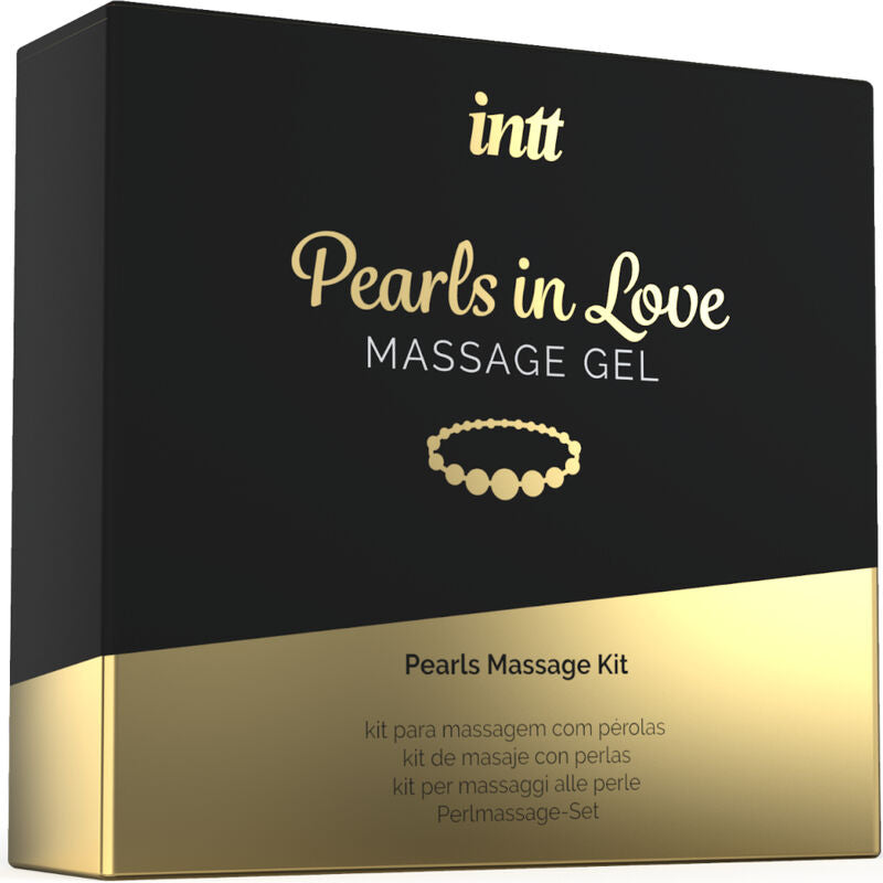 INTT MASSAGE & ORALSEX – PEARLS IN LOVE MIT PERLENKETTE UND SILIKONGEL