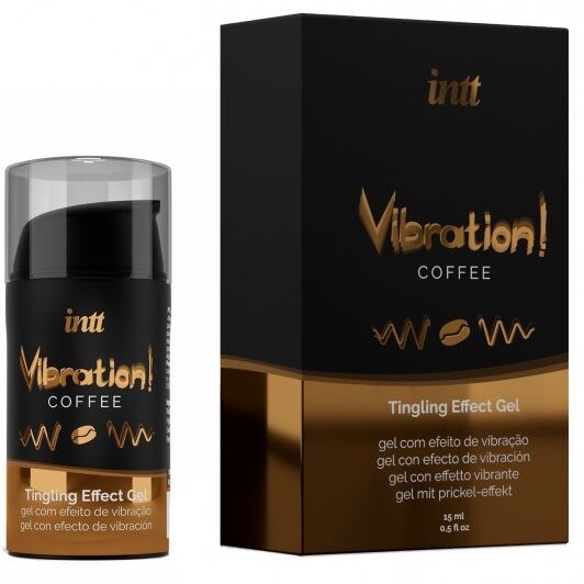 MASSAGGIO INTT E SESSO ORALE - GEL PER MASSAGGIO AL GUSTO DI CAFFÈ EFFETTO CALDO