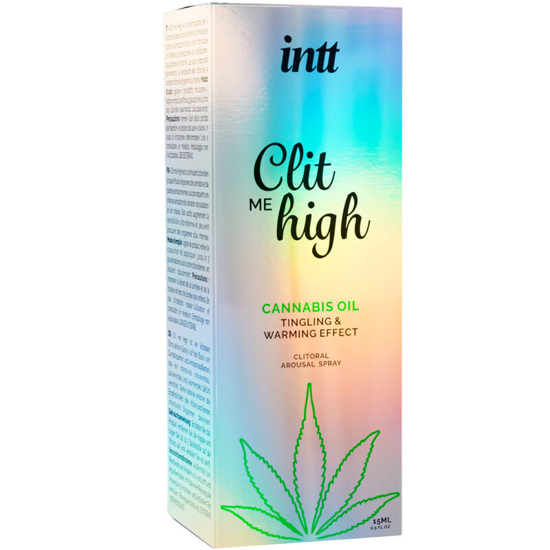 INTT RELEASES - CLIT ME HIGH OLIO DI CANNABIS 15 ML