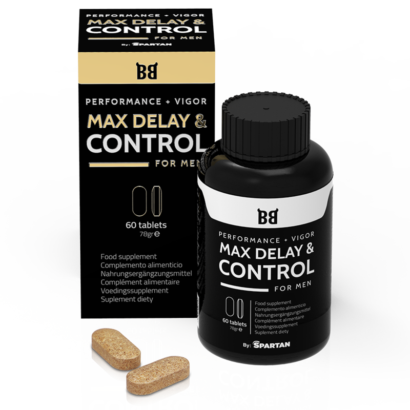 BLACK BULL - MAXIMALE DELAY & CONTROL MAXIMALE LEISTUNG FÜR MÄNNER 60 KAPSELN