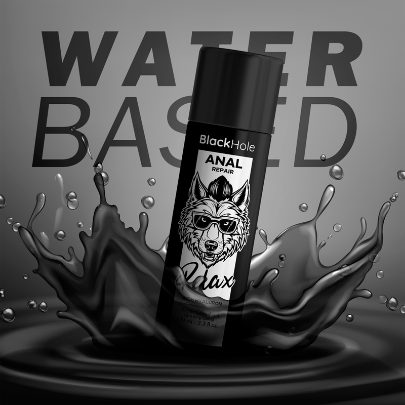 BLACK HOLE - ANAL REPAIR AUF WASSERBASIS ENTSPANNUNG MIT HYALURON 100 ML