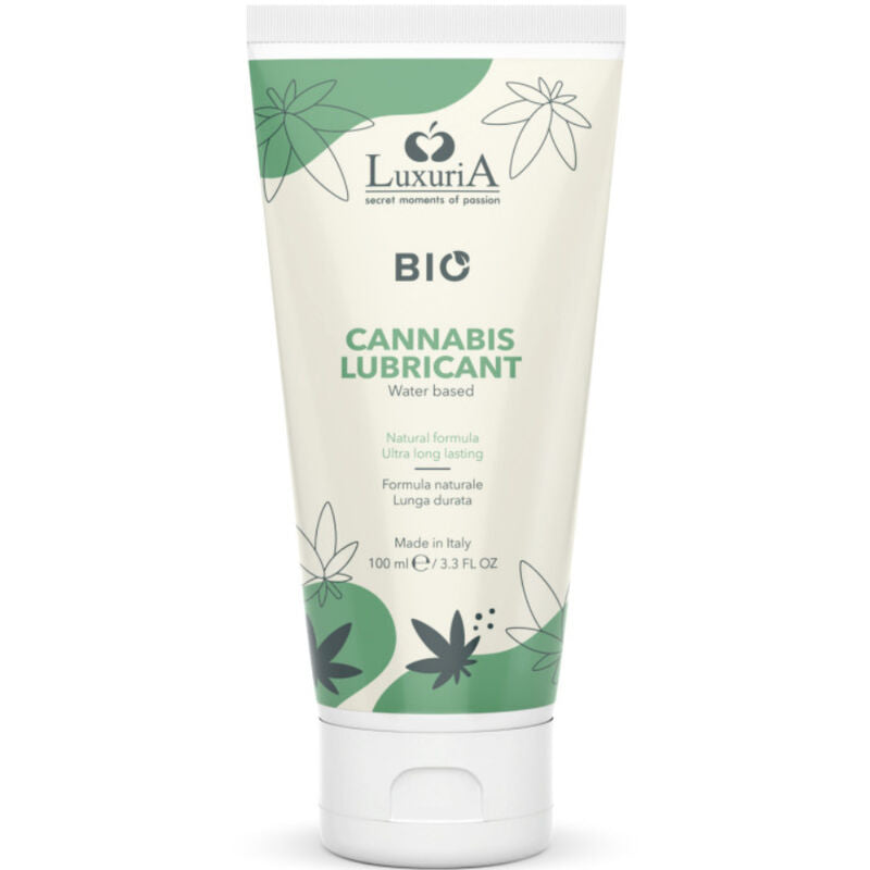 INTIMATELINE - LUXURIA BIO CANNABIS GLEITMITTEL AUF WASSERBASIS 100 ML