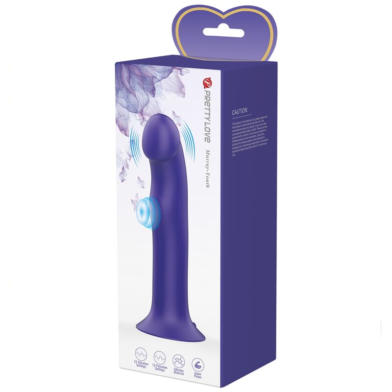 PRETTY LOVE - DILDO VIBRANTE MURRAY YOUTH E VIOLA RICARICABILE