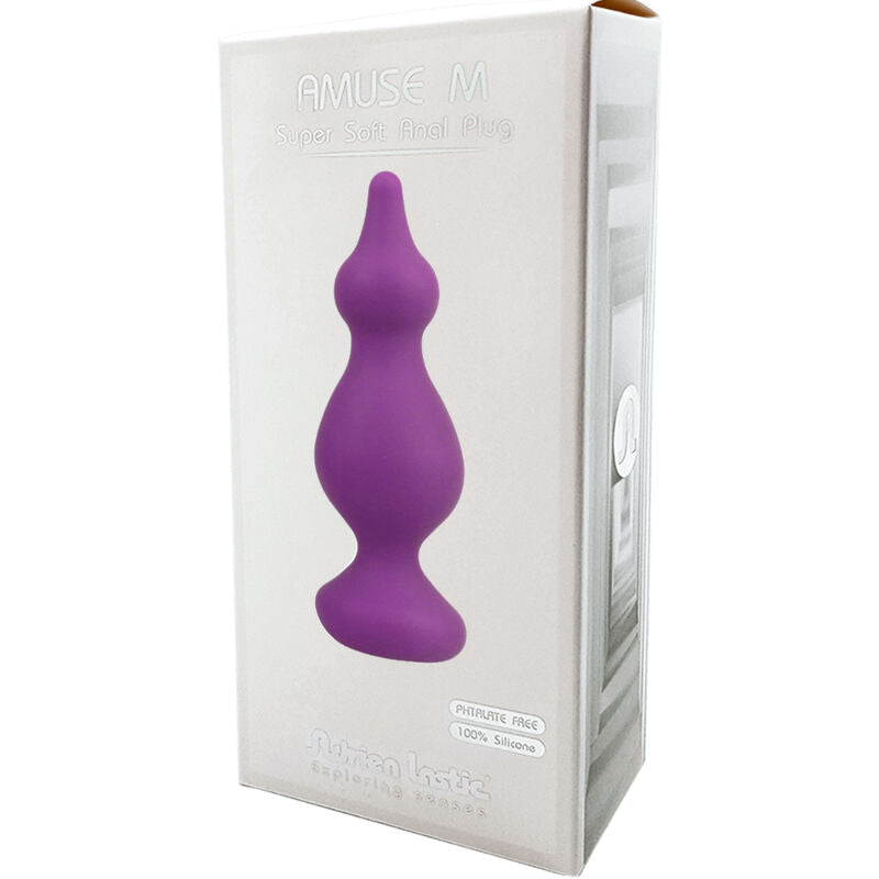 ADRIEN LASTIC - AMUSE ANAL PLUG VIOLETT SILIKON GRÖSSE M
