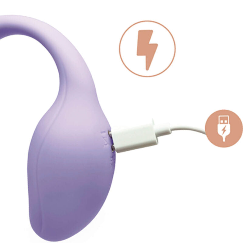 ADRIEN LASTIC - SMART DREAM 3.0 STIMOLATORE CLITORIDEO E TELECOMANDO PUNTO G VIOLA - APP GRATUITA