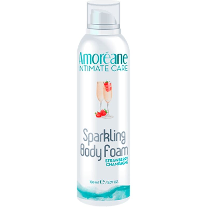 AMOREANE - SCHIUMA MASSAGGIANTE CORPO FRAGOLA CHAMPAGNE 150 ML