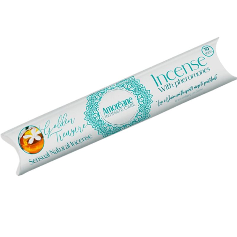 AMOREANE - GOLDEN TREASURE RÄUCHERSTÄBCHEN MIT PHEROMONEN JASMIN AROMA