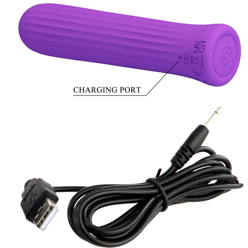 PRETTY LOVE - VIBRATORE STIMOLATORE BLANCHE LILAC