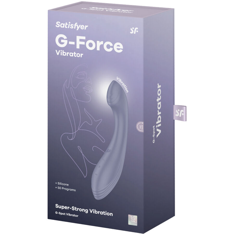 SATISFYER - G-FORCE VIBRATOR G-SPOT-STIMULATOR ROSA