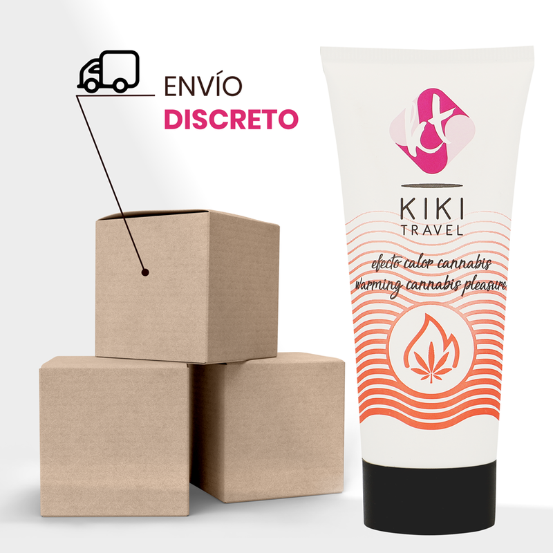 KIKÍ TRAVEL - CANNABIS HEISSEFFEKT-SCHMIERMITTEL 50 ML