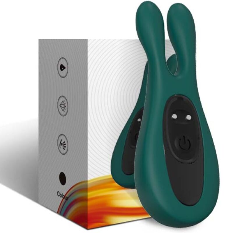 ARMONY - STIMOLATORE E VIBRATORE RABBIT GREEN