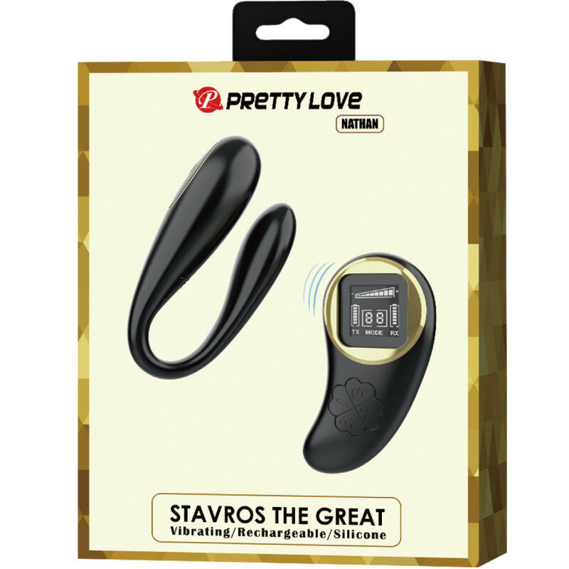 PRETTY LOVE - NATHAN DOPPELT VERGNÜGEN VIBRATOR FERNBEDIENUNG