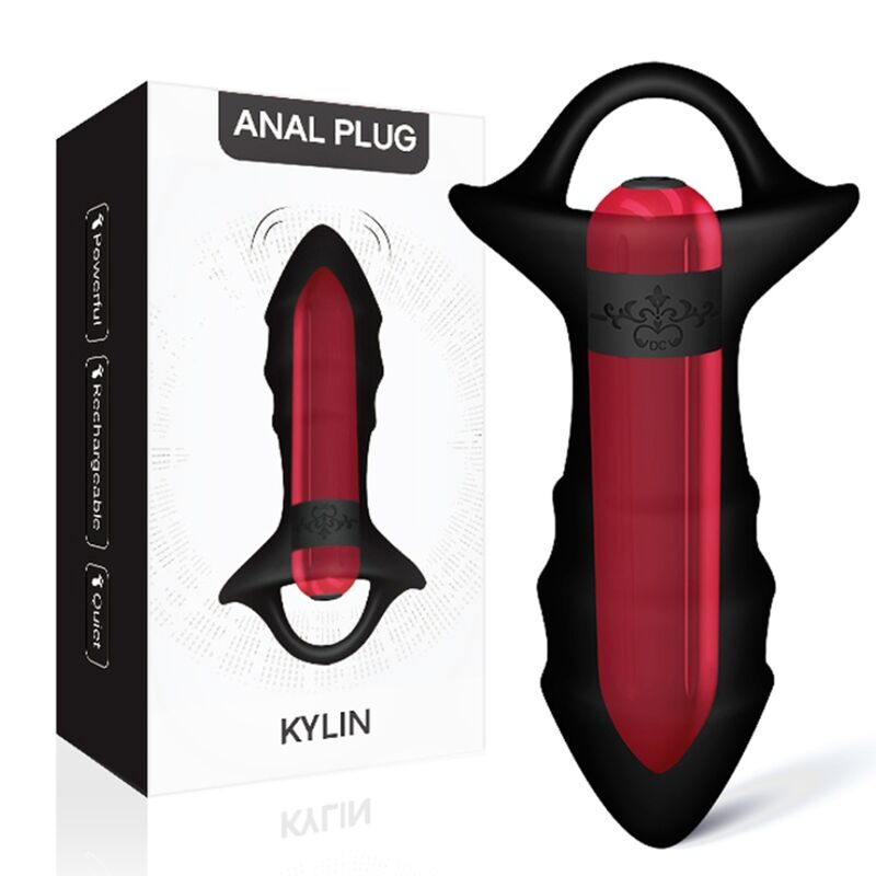 ARMONY - KYLIN FINGERVIBRATOR & ANALSTECKER FERNBEDIENUNG SCHWARZ