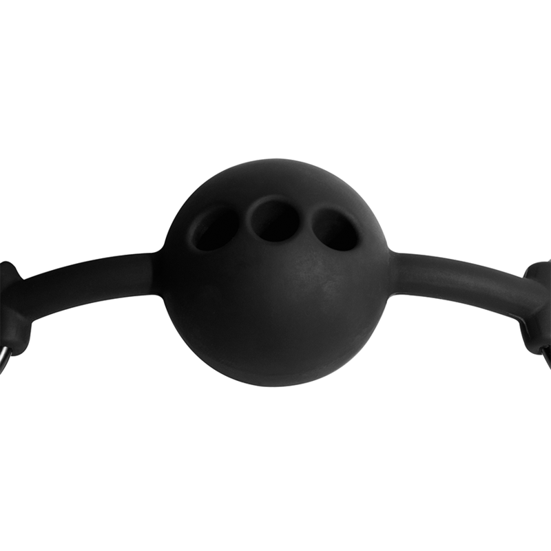 FETISCH DEVOT BONDAGE - ATMUNGSAKTIVER BALLGAG AUS SILIKON