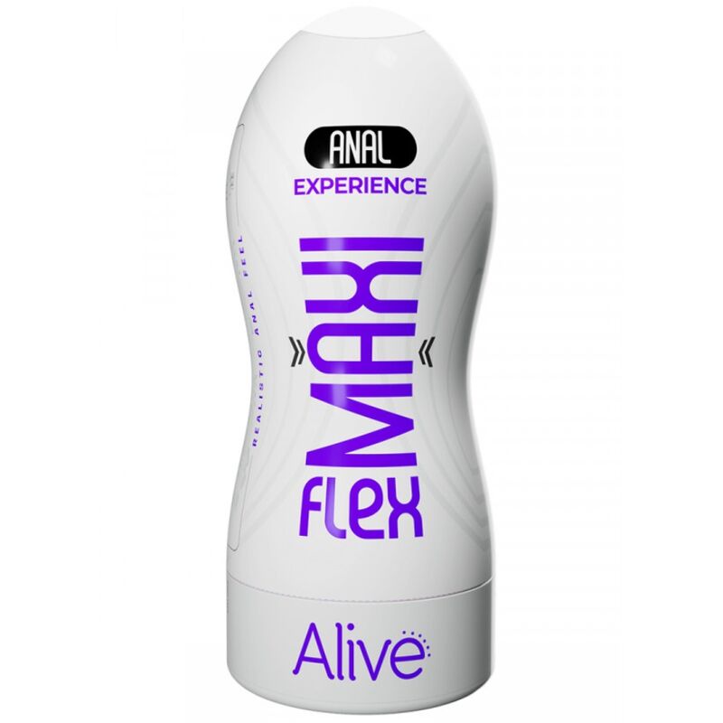 ALIVE - MAXI FLEX MASTURBADOR MASCHILE ANALE TAGLIA L
