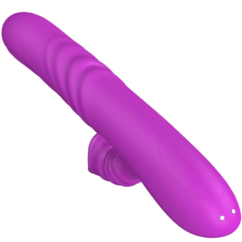 ARMONY - ANGELIA VIBRATORE MULTIFUNZIONE CON STIMOLANTE LINGUA VIOLA EFFETTO CALORE