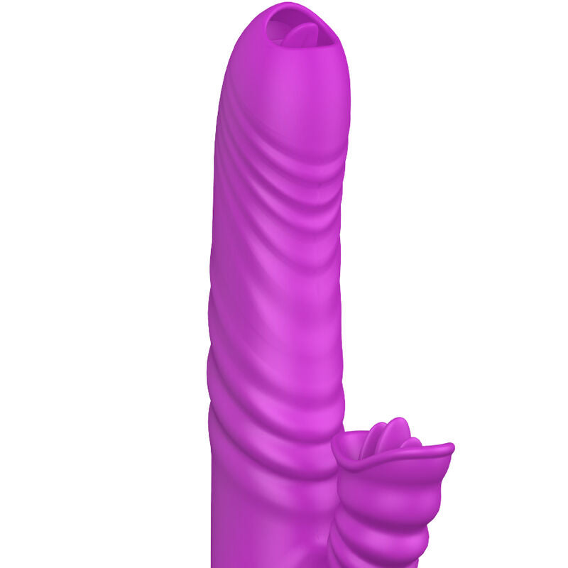 ARMONY - ANGELIA MULTIFUNKTIONSVIBRATOR DOPPELZUNGE VIOLETT WÄRMEEFFEKT