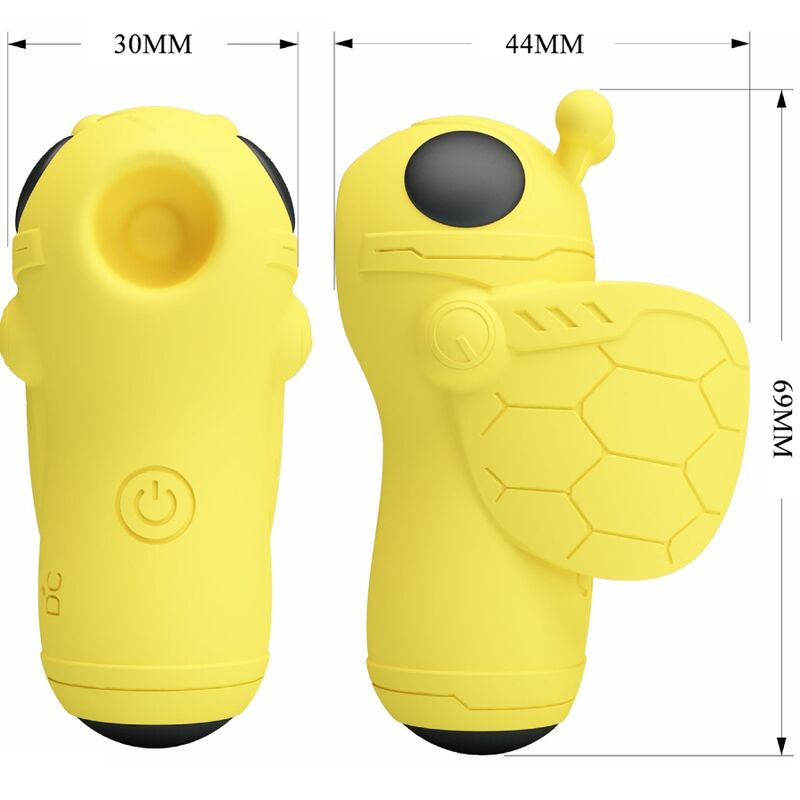 PRETTY LOVE - MINI GIOCATTOLI DIVERTENTI DI MAGIC BEE VIBRATORE E SUCCHIATORE