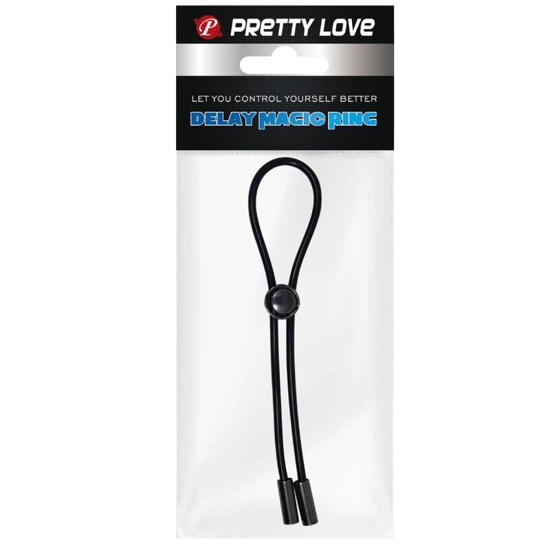 PRETTY LOVE - ANELLO PER PENE E TESTICOLI CON CORDONE