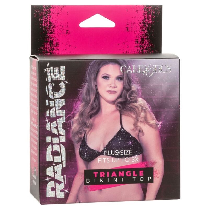CALEXOTICS - RADIANCE TRIANGLE BIKINI-OBERTEIL RHINE ÜBERGRÖSSE