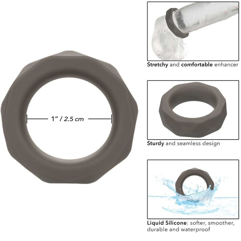 CALEXOTICS - ALPHA PROLONG ANELLO PRISMATICO GRIGIO