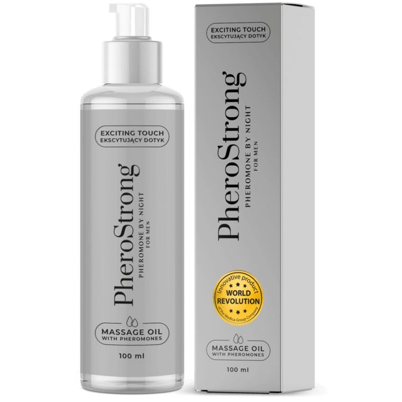 PHEROSTRONG - OLIO DA MASSAGGIO NOTTE PER UOMINI 100 ML