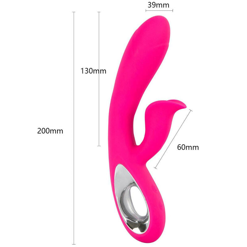 ARMONY - DARO VIBRATORE E STIMOLATORE AD ANELLO DI TIRATURA FUCSIA