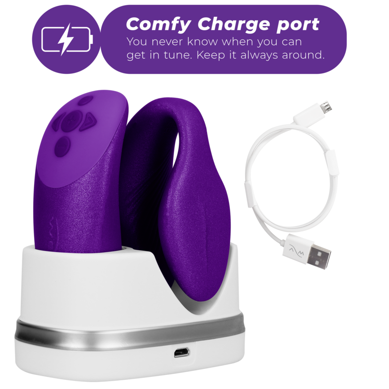 WE-VIBE - CHORUS-VIBRATOR FÜR PAARE MIT LILA DRUCKSTEUERUNG
