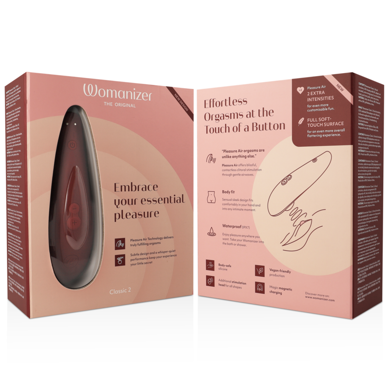 WOMANIZER - CLASSIC 2 KLITORISTIMULATOR BORDEAUX