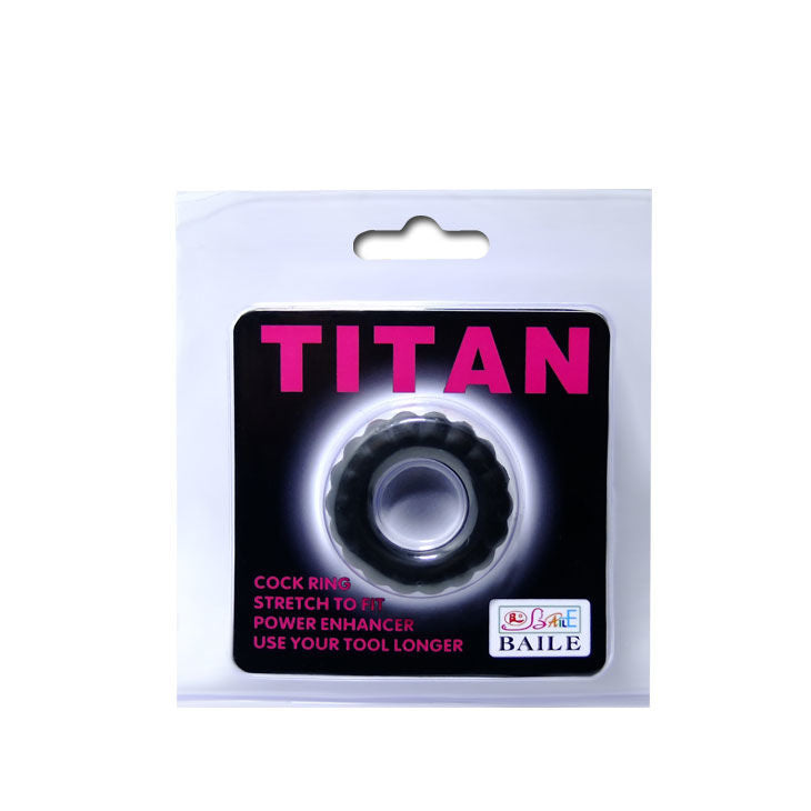 BAILE - ANELLO PER IL FALLO TITAN NERO 2 CM