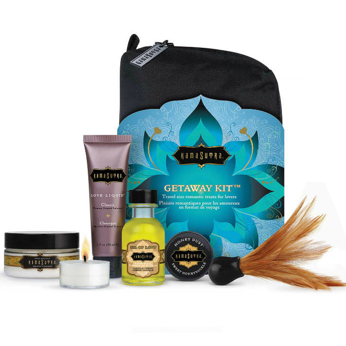 KAMASUTRA - KIT ROMANTICO E LUSSUOSO IN FORMATO DA VIAGGIO
