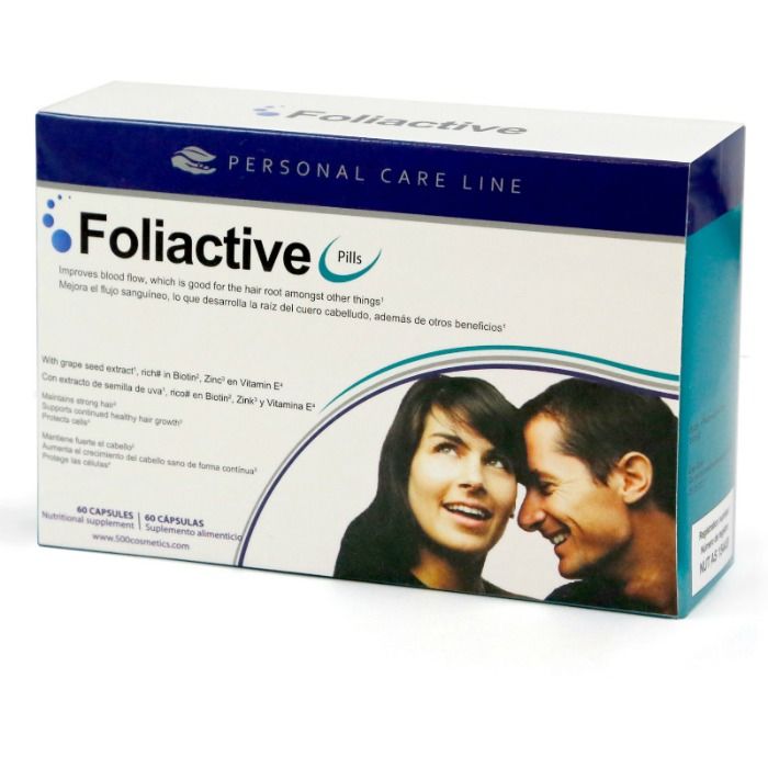 500 COSMETICI - FOLIACTIVE PILLS INTEGRATORE ALIMENTARE PERDITA DI CAPELLI
